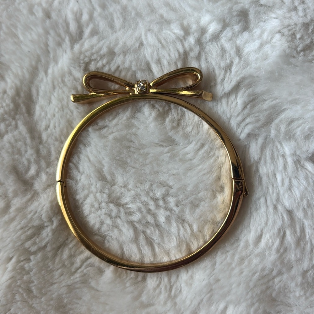 Kate spade Gold Bow Tie Bracelet
